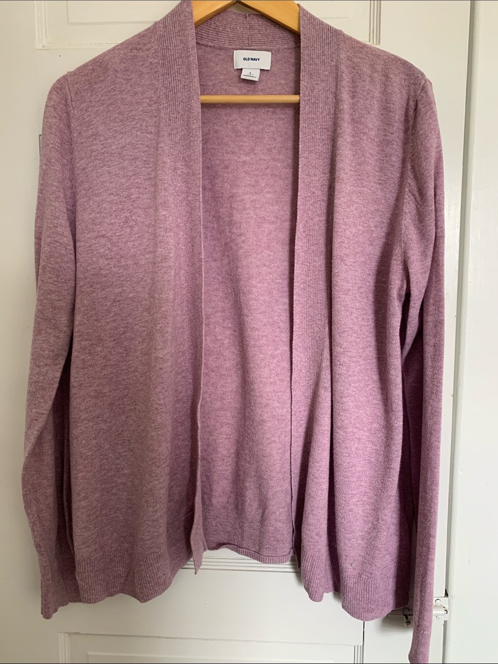 Old Navy Open-Front Lavender-Pink Cardigan